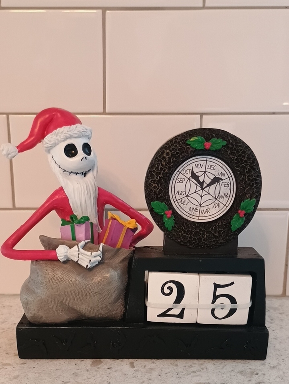 Brand New, Disney Nightmare Before Christmas Jack Skellington Holiday Countdown